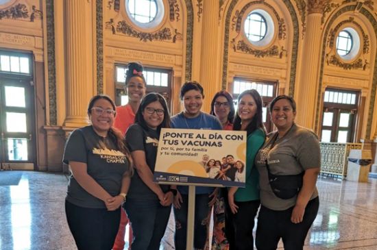 Immunize Kansas Coalition highlights women’s health at Spanish-language predominant conference in Kansas City